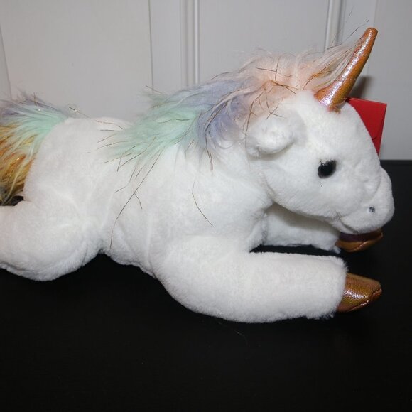 F.A.O Schwartz unicorn Pegasus Adopt a pets Enchanted new with tags - Picture 2 of 6